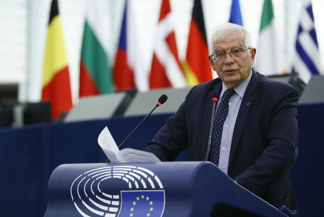 UTENRIKSSJEF: Josep Borrell er utenrikssjef i EU. Til uken skal han presentere en gjennomgang av truslene unionen står overfor for forsvarsministrene i de 27 landene.