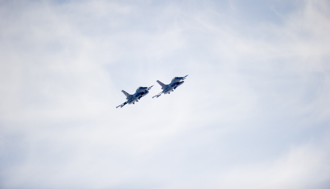 RUSSISKE FLY: Norske kampfly rykket fredag ut fra Bodø og fulgte russiske fly langs norskekysten. RUSSISKE FLY: Norske kampfly rykket fredag ut fra Bodø og fulgte russiske fly langs norskekysten.