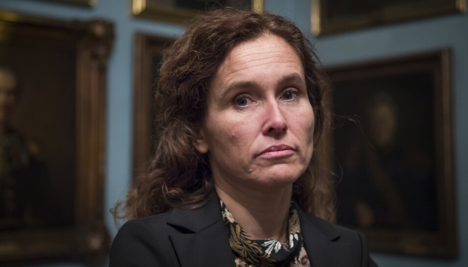 Seniorforsker ved Norsk utenrikspolitiske institutt (Nupi), Julie Wilhelmsen, mener Hviterusslands president Aleksandr Lukasjenko handler på eget initiativ, ikke på vegne av Russlands president Vladimir Putin. Her var Wilhelmsen i Oslo Militære Samfund i 2017.