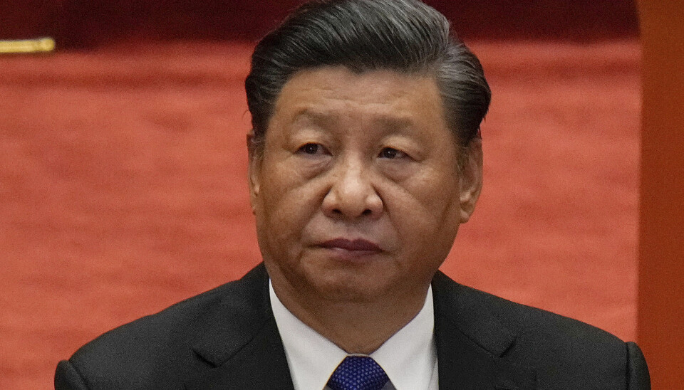 FREDELIG: Kinas president Xi Jinping hevder mandag at Kina ikke vil bruke sin makt til å dominere i Sørøst-Asia. Her var Xi på en markering i hovedstaden Beijing i oktober.
