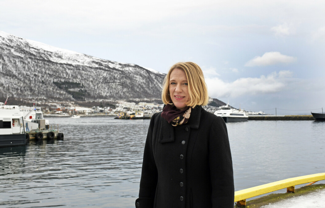 GLAD: Utenriksminister Anniken Huitfeldt bekrefter at norske myndigheter var involvert da er foreldreløst barn ble evakuert fra Syria.