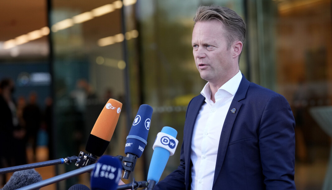 UTENRIKSMINISTER: I følge Danmarks utenriksminister Jeppe Kofod har landet evakuert over 1.100 personer fra Afghanistan. Bildet er tatt ved en tidligere anledning. UTENRIKSMINISTER: I følge Danmarks utenriksminister Jeppe Kofod har landet evakuert over 1.100 personer fra Afghanistan. Bildet er tatt ved en tidligere anledning.