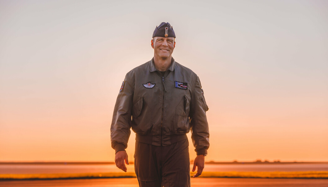 NYUTNEVNT: Øivind Gunnerud blir Luftforsvarets nye stabssjef. Han kommer fra stillingen som sjef for 132 luftving på Ørland.