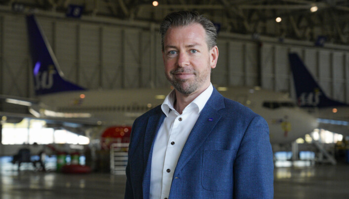 PRESSESJEF: John Eckhoff, pressesjef i SAS, sier at selskapet er bekymret for støynivået på Evenes lufthavn.