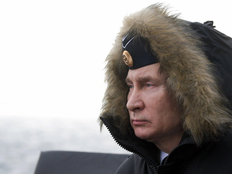 PRESIDENT: Russland, her ved president Vladimir Putin, ser på Nato som en fiende. Det er misforstått, mener Dag Røhjell.