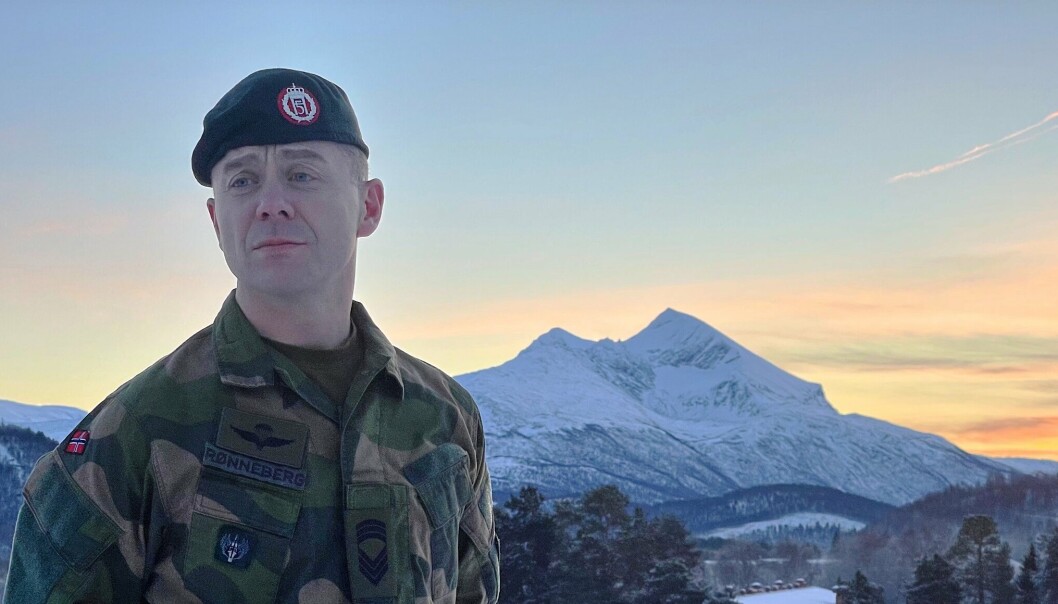 NY JOBB: Grundighet gir trygghet, sier Jon Rune Rønneberg, ny sjefssersjant i Brigade Nord.