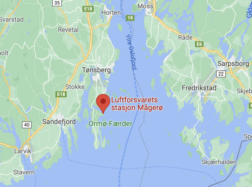 Mågerø fort ligger i Færder kommune.