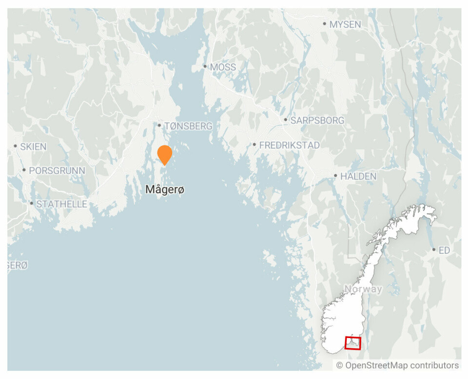 MÅGERØ: Mågerø er en halvøy i Færder kommune i Vestfold og Telemark. Forsvaret bruker anlegget til trening og øving.