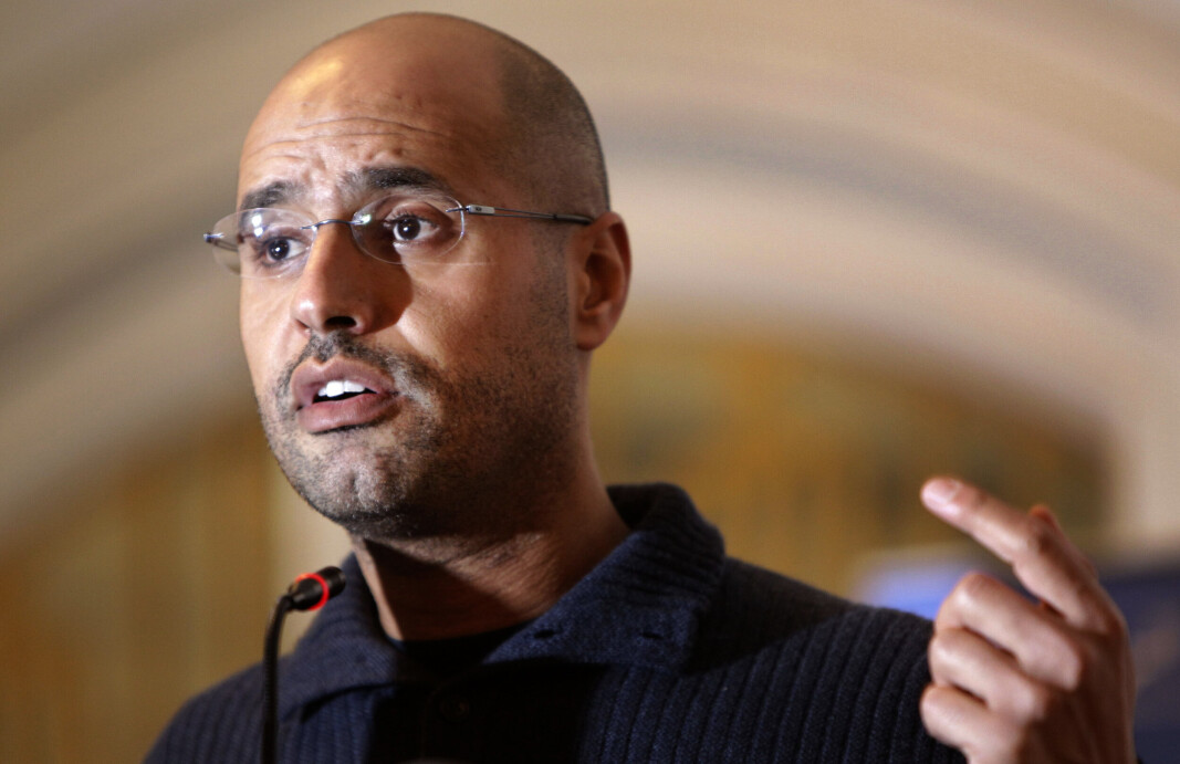 KANDIDAT: Seif al-Islam, sønnen til Libyas tidligere diktator Muammar Gaddafi, får likevel stille som kandidat i presidentvalget 24. desember. KANDIDAT: Seif al-Islam, sønnen til Libyas tidligere diktator Muammar Gaddafi, får likevel stille som kandidat i presidentvalget 24. desember.