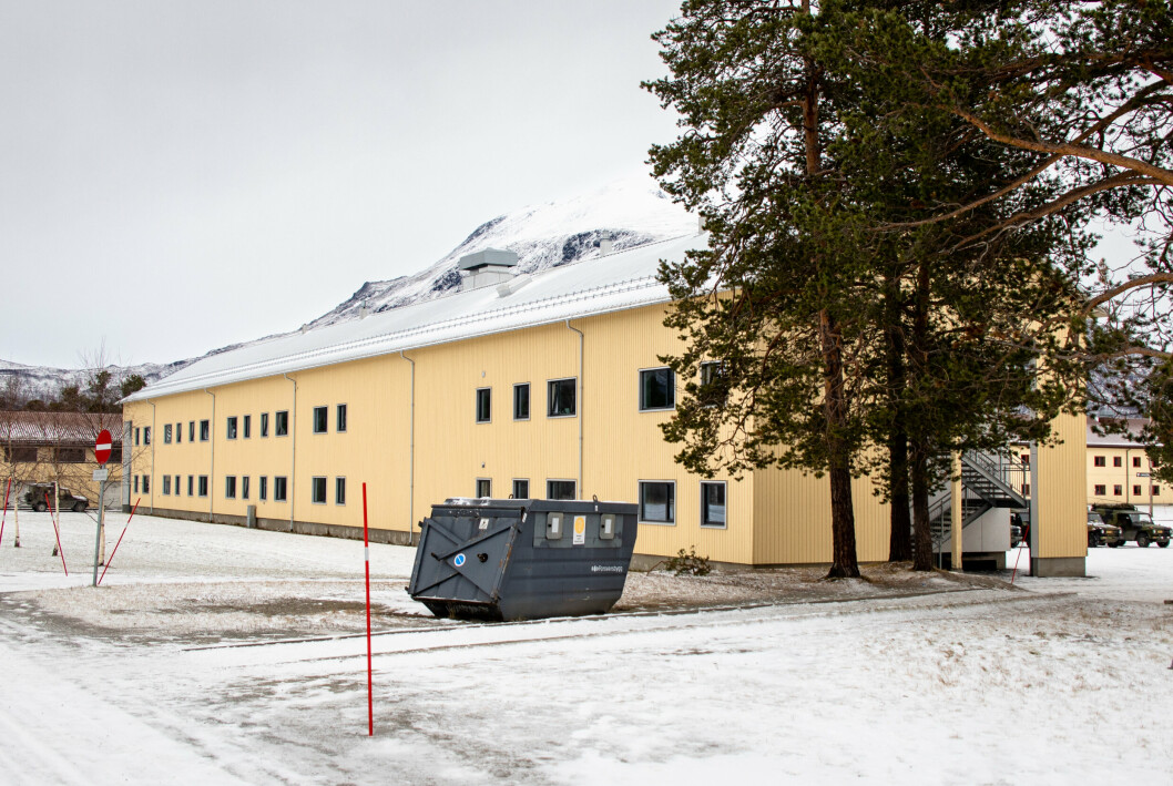KASERNE: Kasernen i Setermoen leir fra 2013 er én av kasernene oppført av Forsvarsbygg som er høyere enn tillatt.