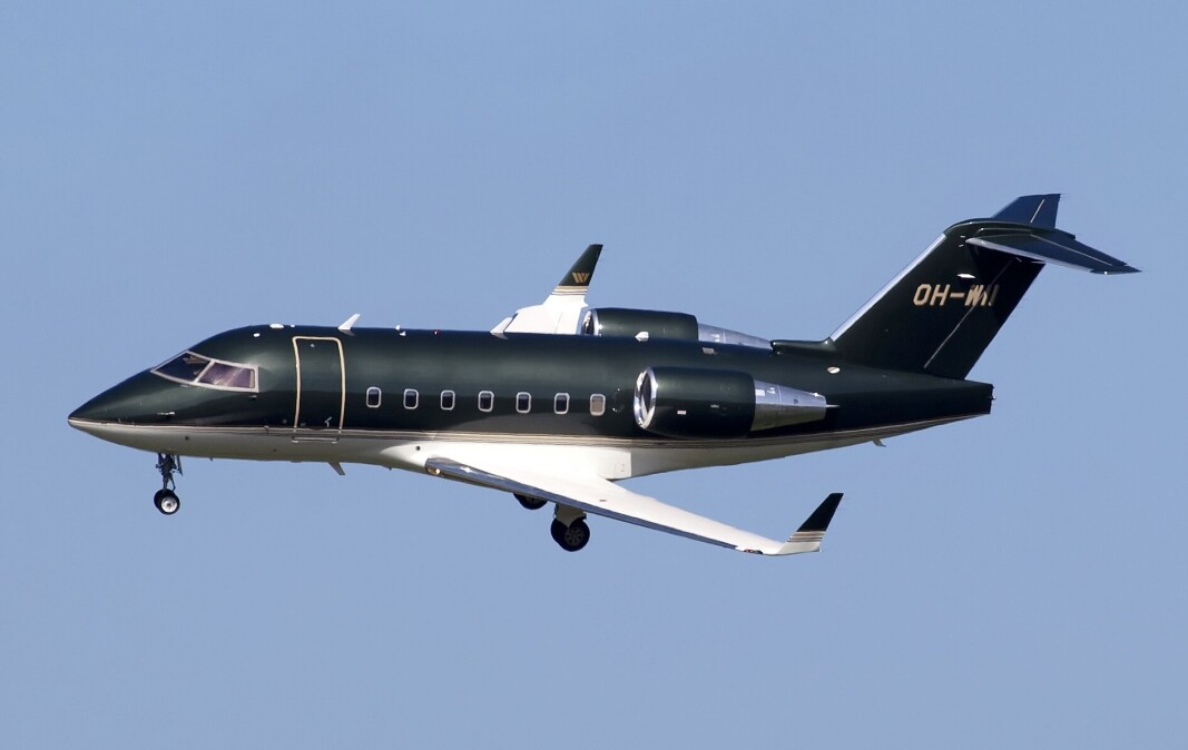 CL600: En sivil utgave av flyet Bombardier Challenger 600, som det aktuelle spionflyet er basert på. CL600: En sivil utgave av flyet Bombardier Challenger 600, som det aktuelle spionflyet er basert på.