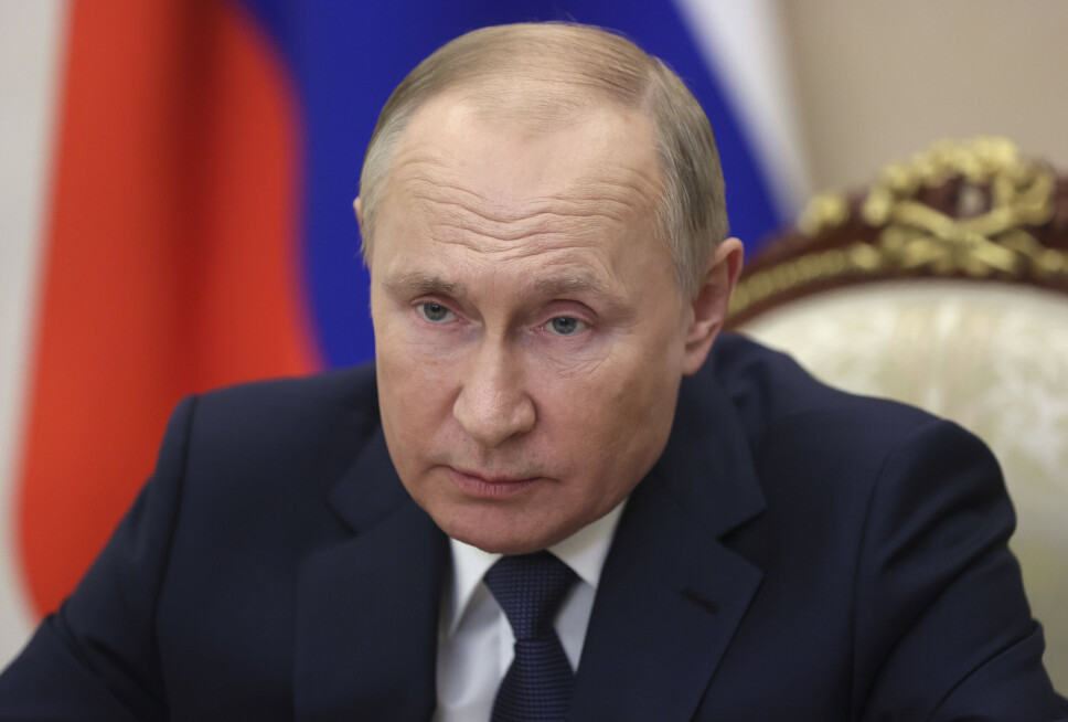 FRYKTER NATO: Russlands president Vladimir Putin vil i videomøtet be USAs president om å garantere at Ukraina ikke blir Nato-medlem.