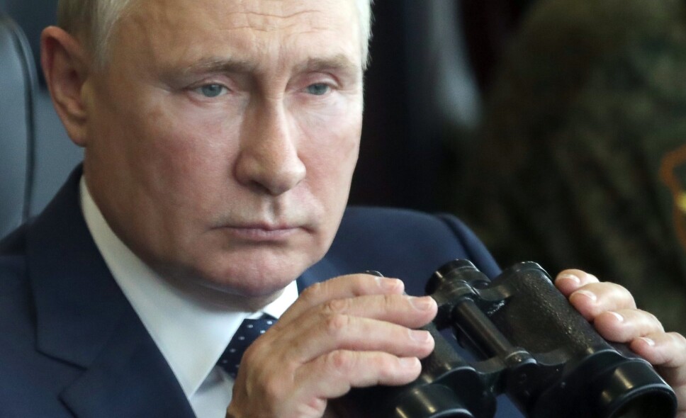 SPENNING: Putin har avvist at det foreligger planer om en invasjon av Ukraina. Likevel er USA og vestlige land bekymret.