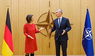 Tysklands nye utenriksminister la første besøk til Nato