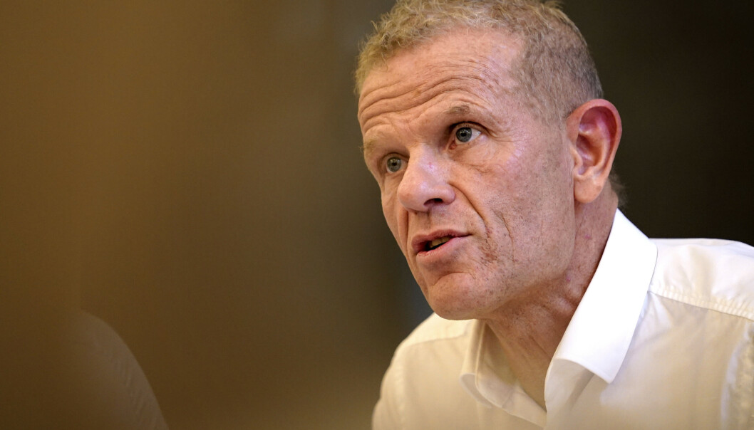 ETTERRETNINGSSJEF: Sjefen for Forsvarets Etterretningstjeneste i Danmark Lars Findsen og to andre medarbeidere ble fritatt for sine oppgaver da den danske spionskandalen ble kjent i 2020. Bildet er fra 2019. ETTERRETNINGSSJEF: Sjefen for Forsvarets Etterretningstjeneste i Danmark Lars Findsen og to andre medarbeidere ble fritatt for sine oppgaver da den danske spionskandalen ble kjent i 2020. Bildet er fra 2019.