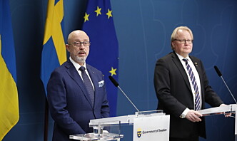 Ukraina og Sverige undertegnet avtale om forsvarssamarbeid