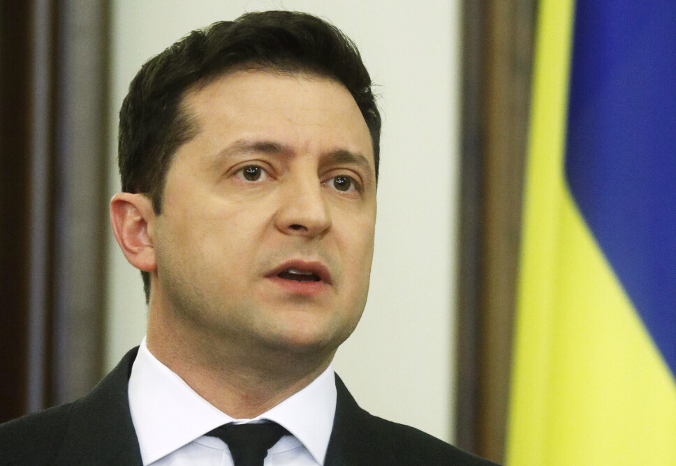 UKRAINA: President Volodymyr Zelenskiy.