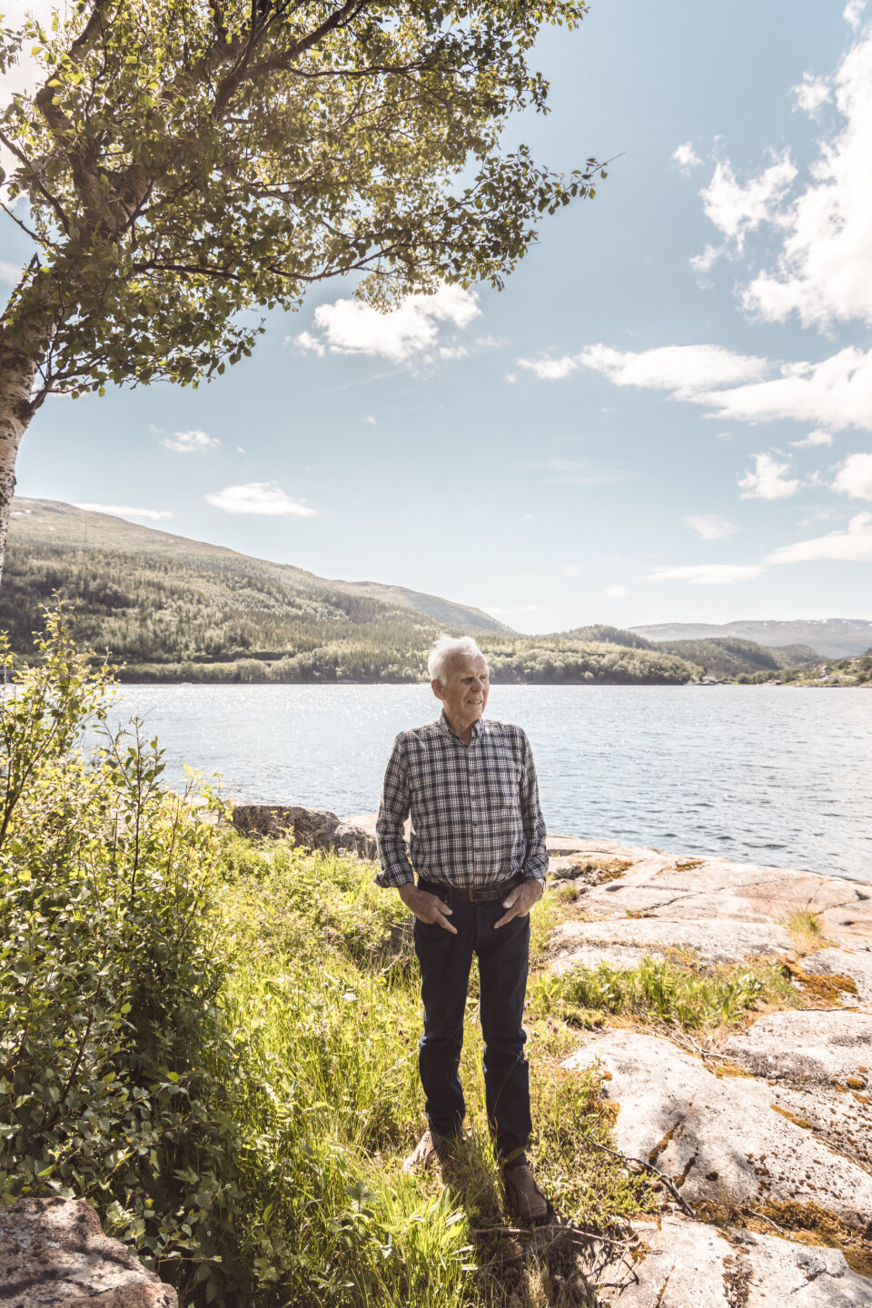 MANNEN OG HAVET: – Jeg har et helt spesielt forhold til sjøen. At vi nå langsomt er i ferd med ødelegge det, opprører meg, sier krigsseiler Audun Ivar Gangstø.