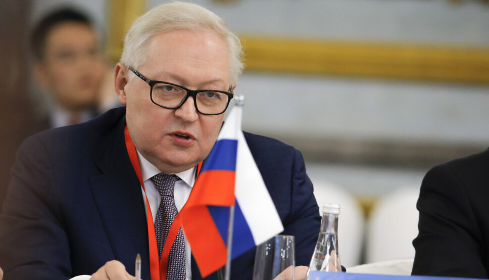 KRAVSTOR: Sergey Ryabkov, Russlands viseutenriksminister.