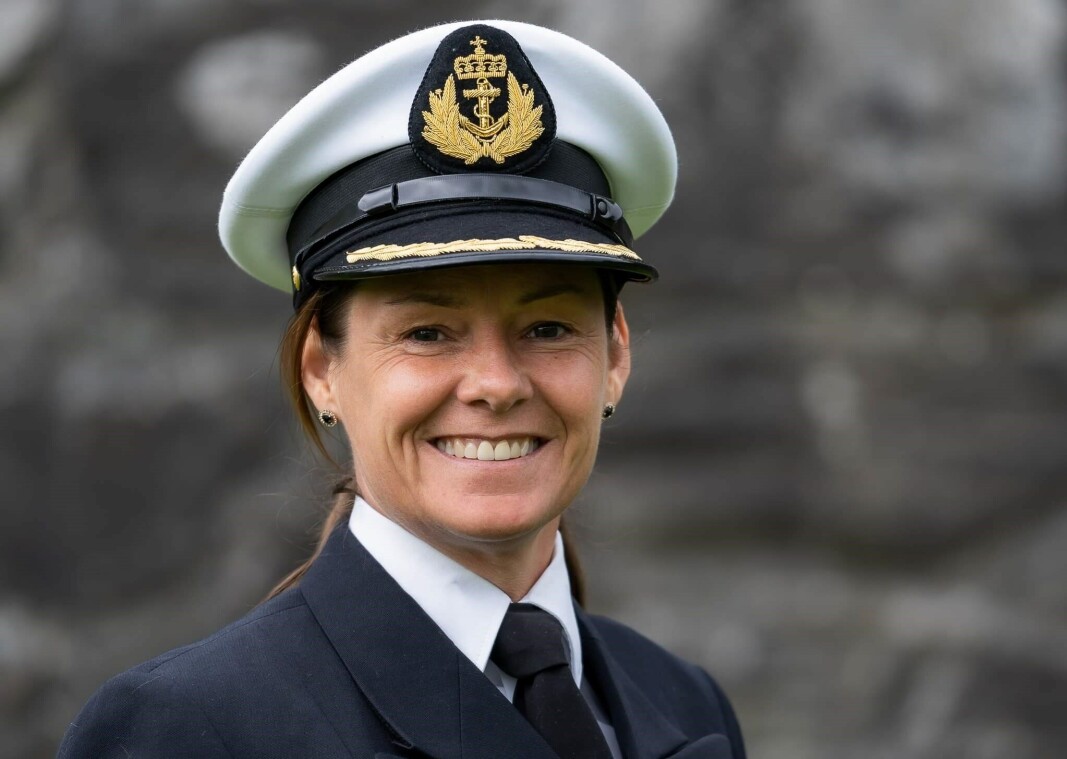 MUSIKKSJEF: Trine Minken Amble er sjef i Sjøforsvarets musikkorps, et av to helprofesjonelle orkester i Bergen. MUSIKKSJEF: Trine Minken Amble er sjef i Sjøforsvarets musikkorps, et av to helprofesjonelle orkester i Bergen.