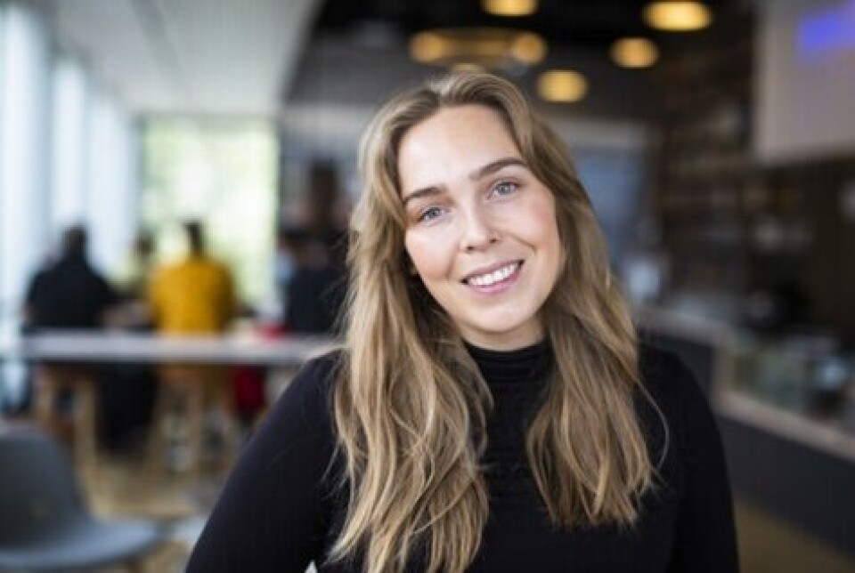 FOTOJOURNALIST: Hedvig Idås starter i Forsvarets forum.