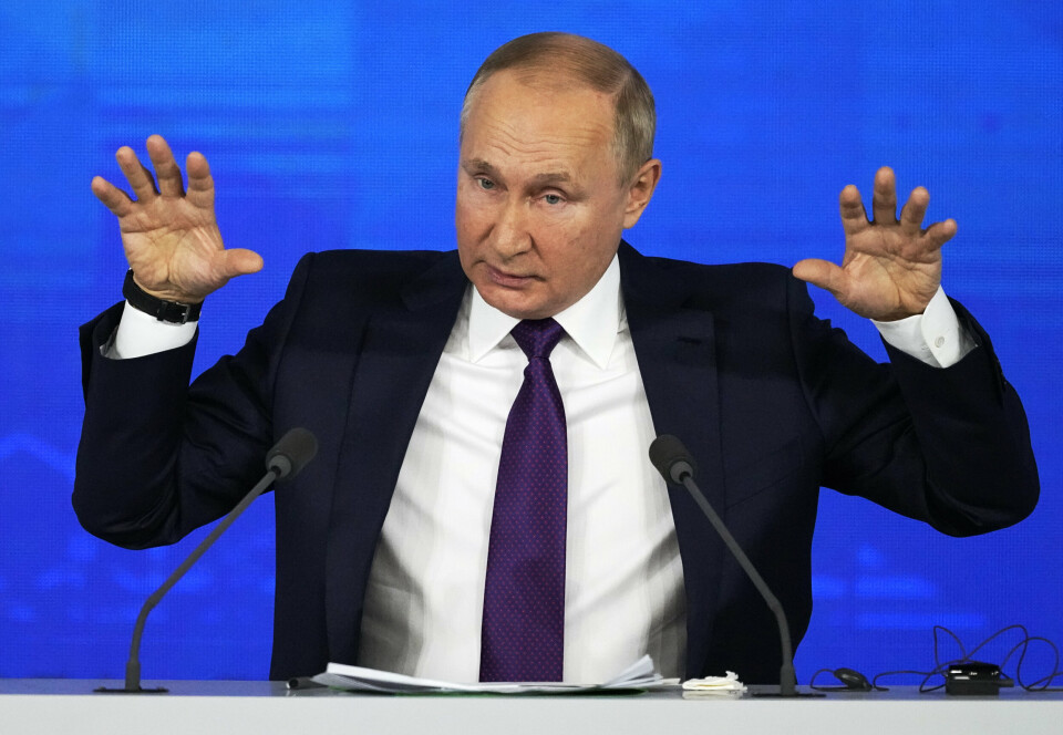 PRESIDENT: Vladimir Putin fører en politikk som skaper større spenninger i Europa, skriver Erlend Larsen.