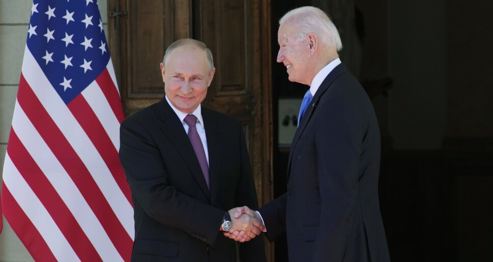 MØTE: Russlands president Vladimir Putin og USAs president Joe Biden møttes i juni. Nå skal et nytt møte mellom Russland og USA finne sted.
