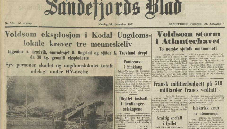 ULYKKE: Sprengningsulykken på Vonheim i Vestfold er trolig den mest alvorlige i Heimevernets historie, skriver Erlend Larsen.