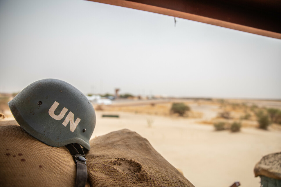 FN-OPERASJON: FN har den fredsbevarende operasjonen MINUSMA i Mali. De drepte soldatene var fra Malis væpnede styrker.