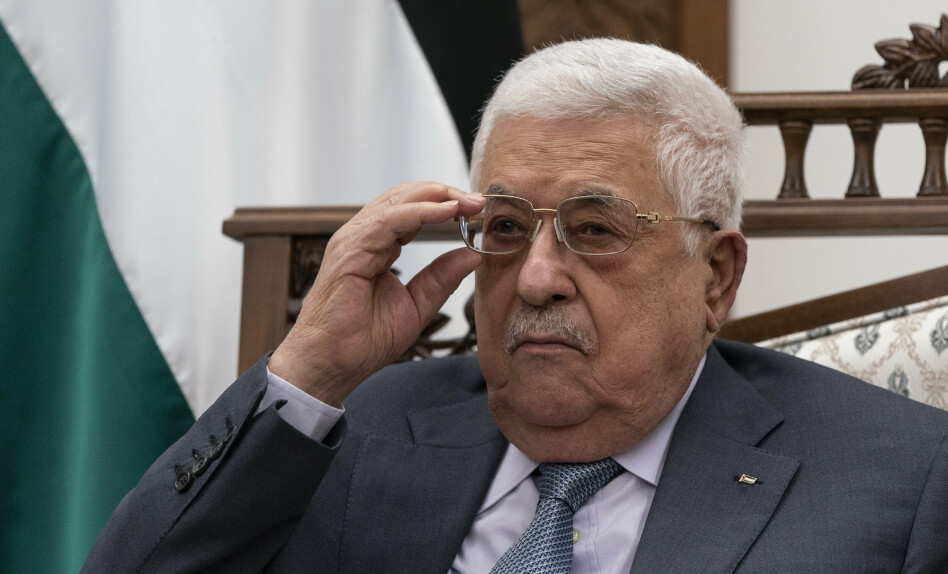 ADVARER: Den palestinske presidenten Mahmoud Abbas advarer, etter at en palestiner ble drept av israelske soldater på nyttårsaften.