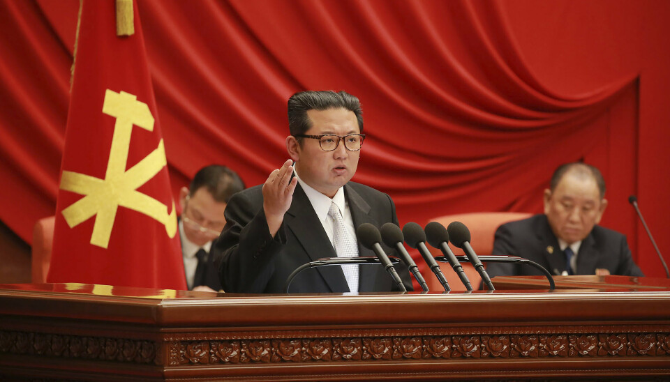 FOKUS: Nord-Koreas militære leder Kim Jong-un vil fokusere på landets økonomi det kommende året.