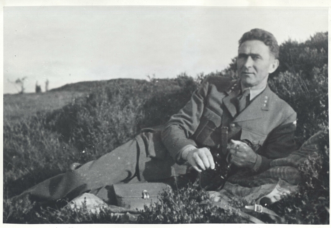 FALT I MÅLØY: Kaptein Martin Linge som blei drepen under raidet mot Måløy i desember 1941.