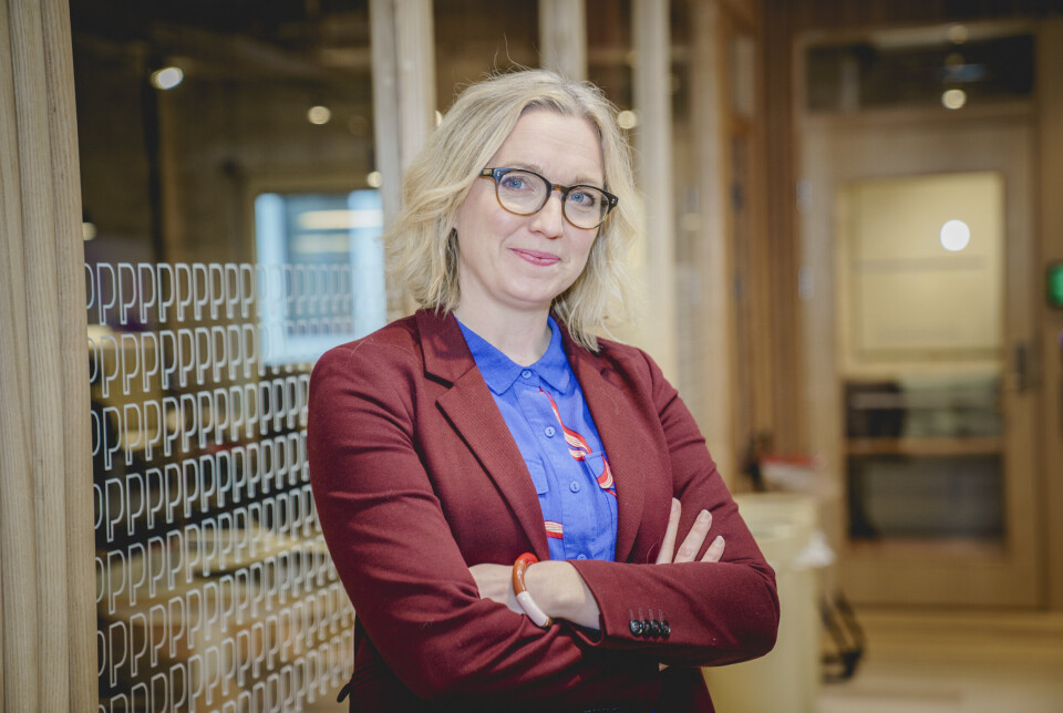 GLAD FOR DEBATT: Nyhetsredaktør i NTB, Sarah Sørheim, ønsker ytterligere samfunnsdebatt om kampflyanskaffelsen og regnemetoder velkommen.