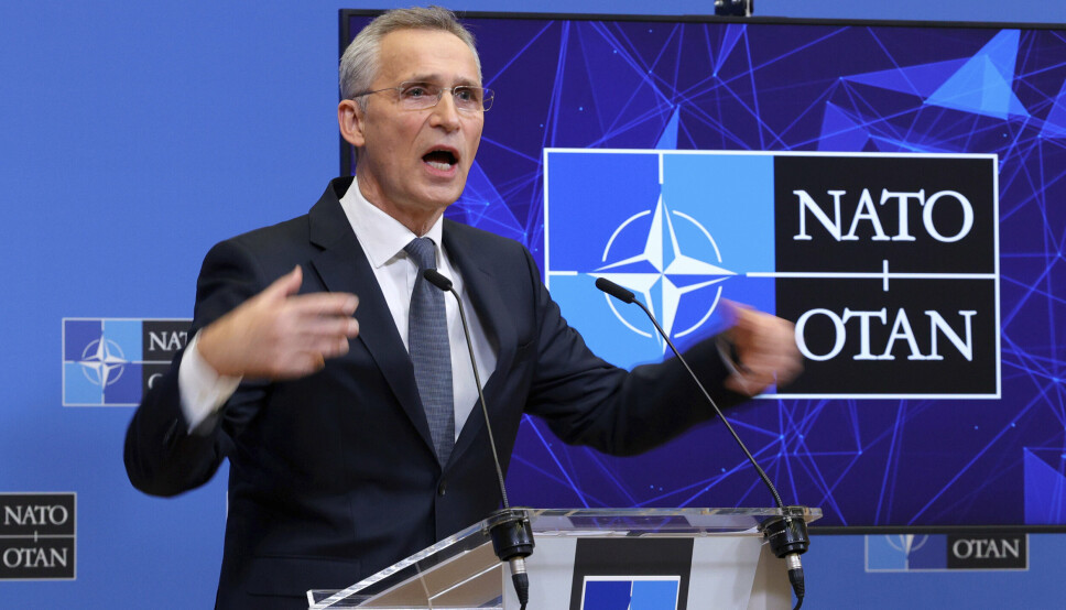 UKLOKT: Det er uklokt av Nato her ved generalsekretær Jens Stoltenberg å åpne for et ukrainsk medlemskap i Nato, skriver Oddmund Hammerstad.