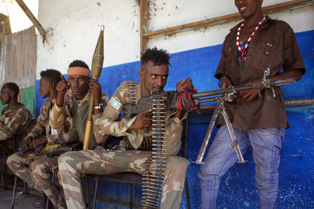 MOGADISHU: Væpnede grupper gjorde opprør i Mogadishu da president Mohamed Abdullahi Mohamed utvidet presidentperioden sin i april.
