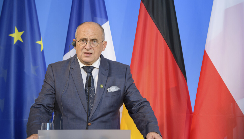 ADVARER: Polens utenriksminister Zbigniew Rau, er formann i OSSE. Han mener faren for krig er overhengende. ADVARER: Polens utenriksminister Zbigniew Rau, er formann i OSSE. Han mener faren for krig er overhengende.