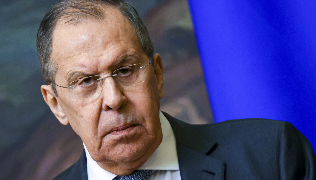 DESINFORMASJON: USA sprer «total desinformasjon» om Russlands intensjoner overfor Ukraina, sier utenriksminister Sergej Lavrov DESINFORMASJON: USA sprer «total desinformasjon» om Russlands intensjoner overfor Ukraina, sier utenriksminister Sergej Lavrov