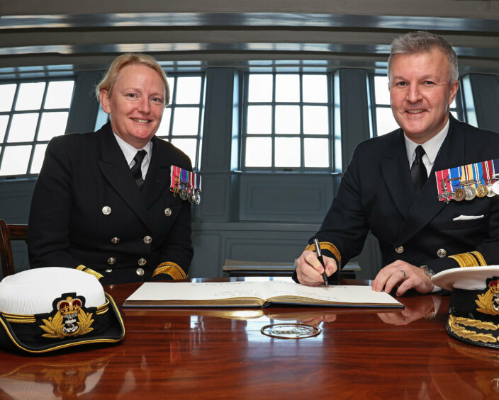 Storbritannia har fått sin første kvinnelige admiral
