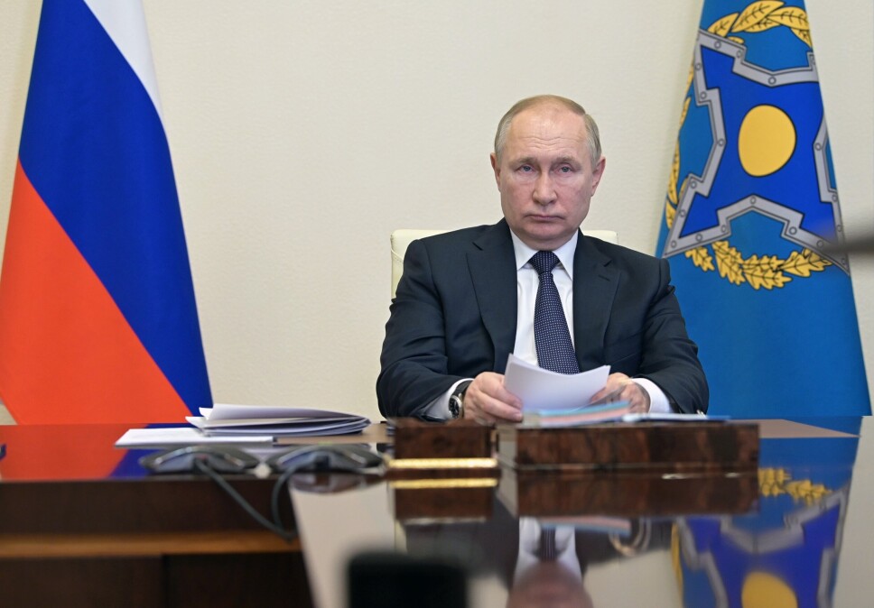 PRESIDENT: Russlands president Vladimir Putin er også ansvarlig for den spente situasjonen mellom Nato, Russland og Ukraina skriver, Oddmund Hammerstad.