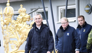 Sveriges forsvarsminister ber Putin om å la andre være i fred