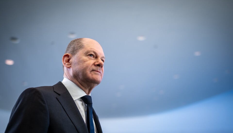 PRESS: Den tyske forbundskansleren Olaf Scholz.