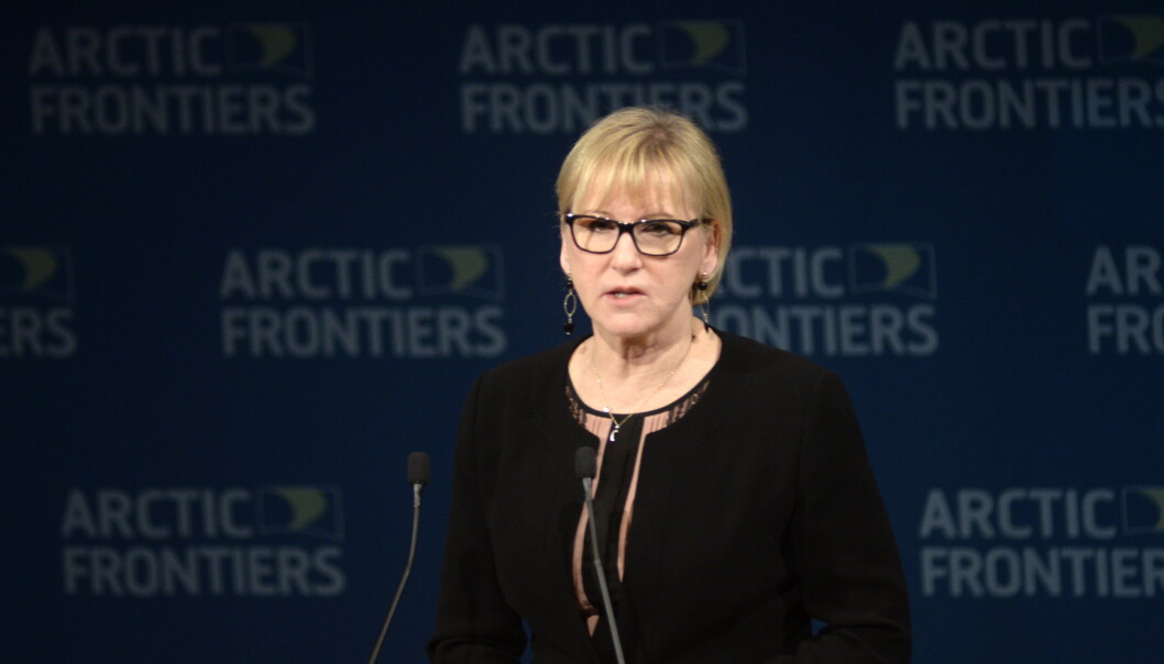 POSITIV: Sveriges tidligere utenriksminister Margot Wallström. POSITIV: Sveriges tidligere utenriksminister Margot Wallström.