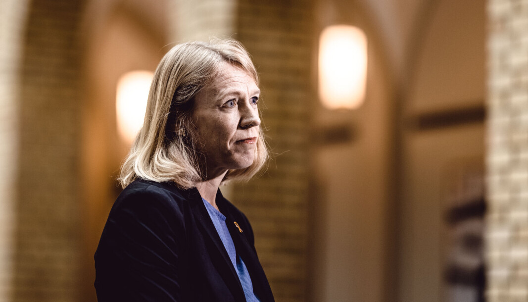 TERRORISTER?: Under Debatten i NRK nylig omtalte utenriksminister Anniken Huitfeldt medlemmene av Talibans forhandlingsdelegasjon i Oslo som «terrorister». TERRORISTER?: Under Debatten i NRK nylig omtalte utenriksminister Anniken Huitfeldt medlemmene av Talibans forhandlingsdelegasjon i Oslo som «terrorister».