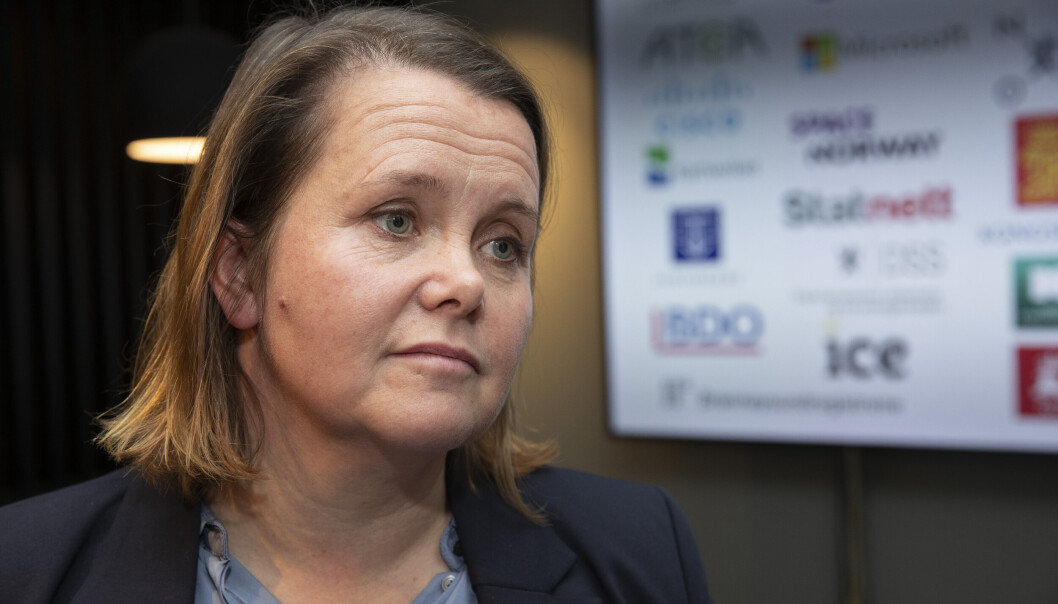 DATASENTRE: Avdelingsdirektør Bente Hoff i Nasjonal sikkerhetsmyndighet frykter at personlig informasjon om Norges innbyggere kan komme på avveie hvis ikke kontrollen av datasentre blir bedre DATASENTRE: Avdelingsdirektør Bente Hoff i Nasjonal sikkerhetsmyndighet frykter at personlig informasjon om Norges innbyggere kan komme på avveie hvis ikke kontrollen av datasentre blir bedre