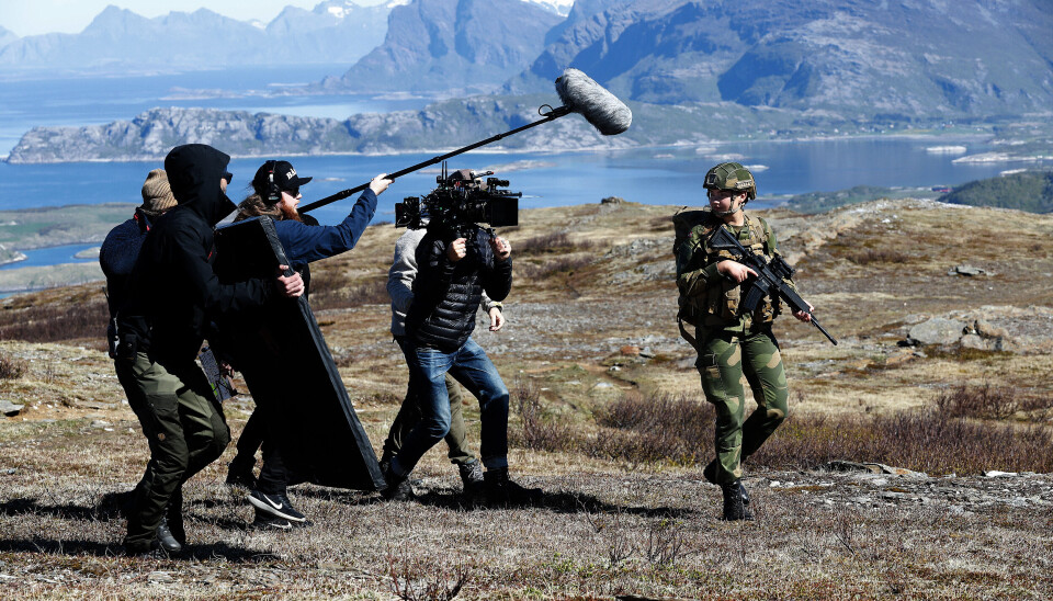 INNSPILLING: Fra inspillingen reklamefilmen, i området rundt Bodø. INNSPILLING: Fra inspillingen reklamefilmen, i området rundt Bodø.