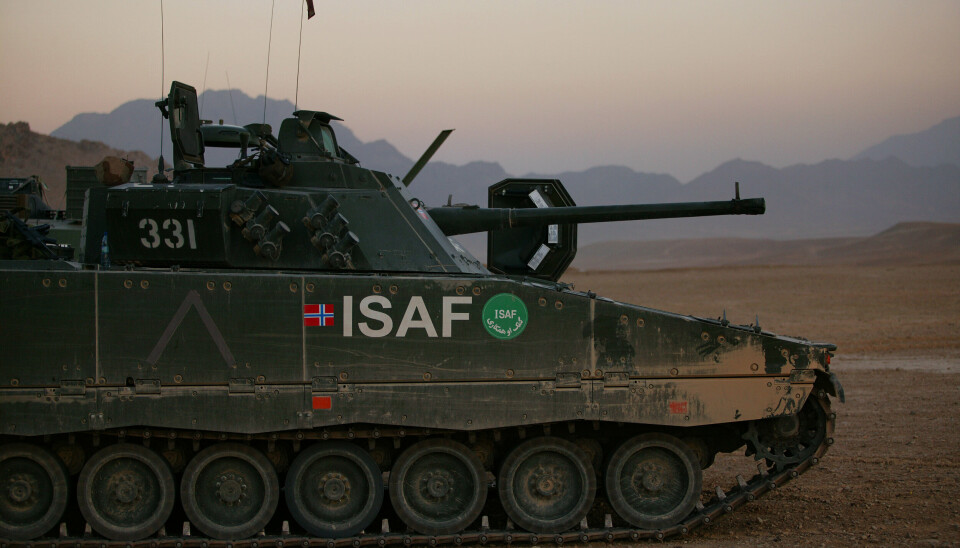 AFGHANISTAN: Dessverre er det få som husker at vi for under ti år siden var i ukentlig kontakt med fienden i Afghanistan. Da betydde avdelingens kompetansenivå noe, skriver Jan Fredrik Berggrav. Bildet viser en CV90 stormpanservogn fra Telemark bataljon utenfor Kabul