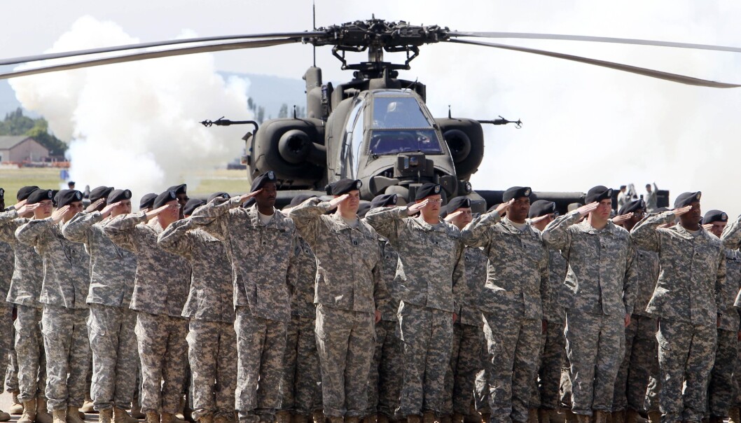 HÆREN: Amerikanske soldater fra U.S. Army i Wiesbaden, Tyskland. Nå kan amerikanske uvaksinerte soldater dimitteres. HÆREN: Amerikanske soldater fra U.S. Army i Wiesbaden, Tyskland. Nå kan amerikanske uvaksinerte soldater dimitteres.