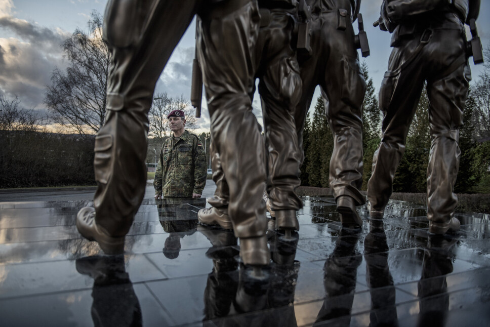 UTENLANDSERFARING: General Markus Kreitmayr, som har tjenestegjort i Bosnia, Kosovo og Afghanistan, fotografert i Calw i Germany 11. februar 2020.