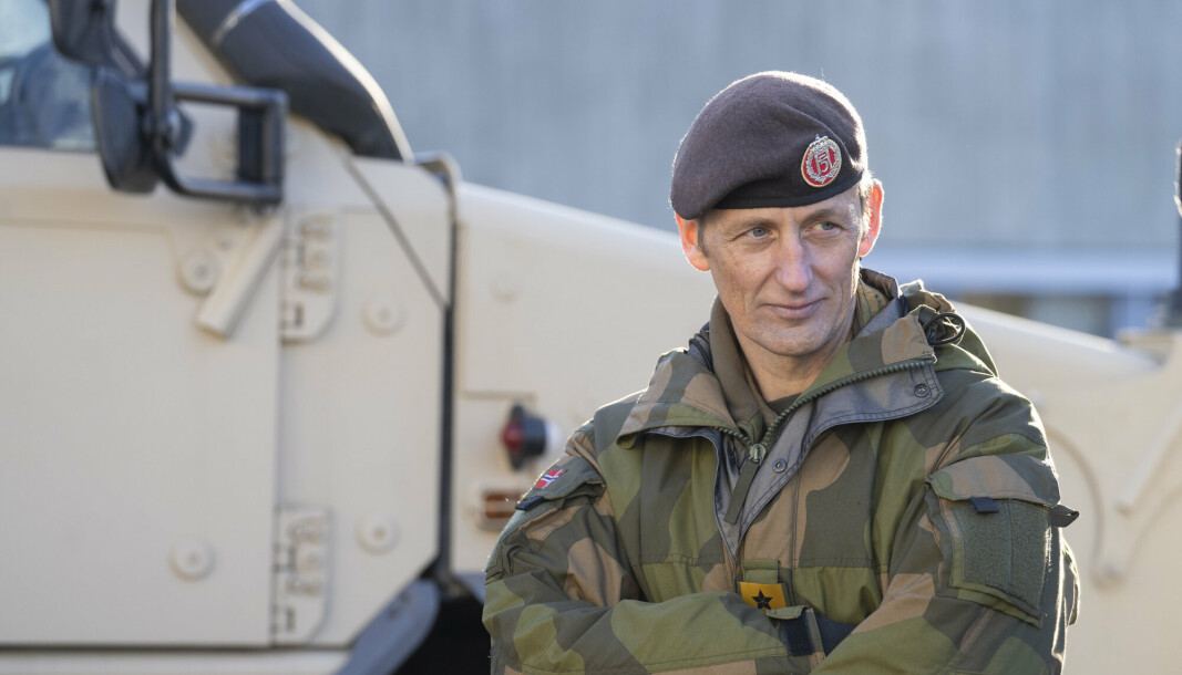 GENERAL: Forsvarssjef og general Eirik Kristoffersen sier at soldatene på Cold Response skal ha utstyret på plass.