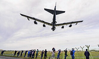 Amerikanske bombefly har ankommet Storbritannia